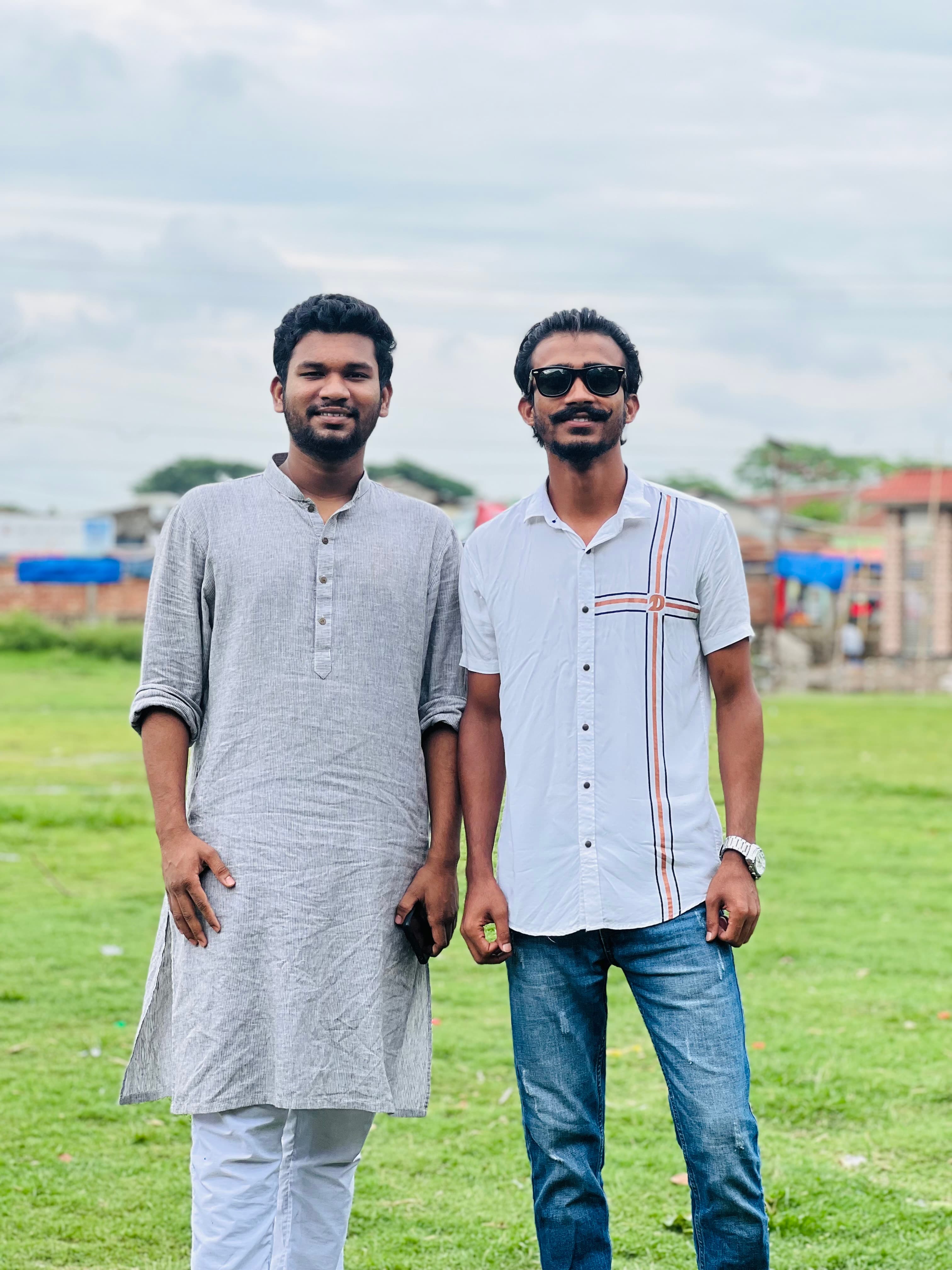 Eid day with a friend I can trust on 🌙